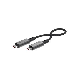 Câble USB LinQ 4 Pro Type C 0,3 m Noir