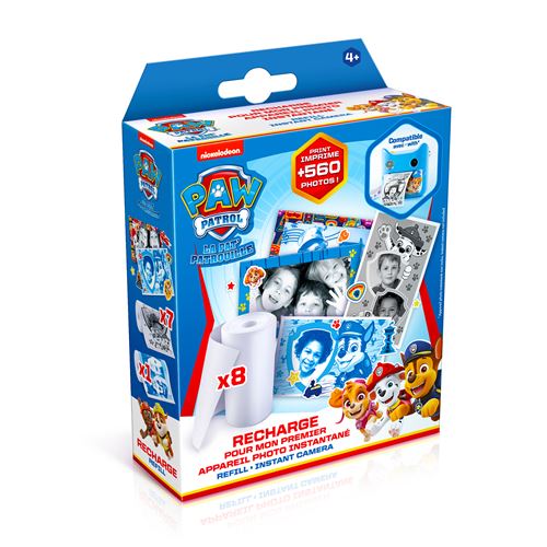 Canal Toys Recharge Appareil Photo Instantané Pat'Patrouille photo selfie vidéo