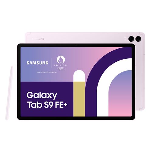 Tablette tactile Samsung Galaxy Tab S9 FE+ 12.4 Wifi 128 Go Lavande