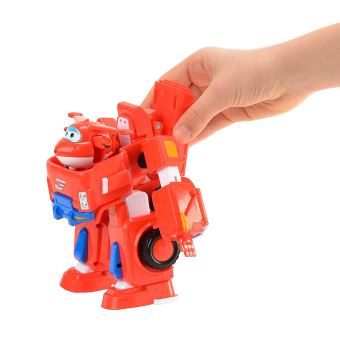 Véhicules transformables en robot Super Wings 18 cm