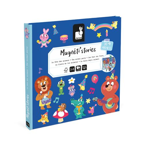 Jeu éducatif Janod Magnéti'stories La Fête des Animaux