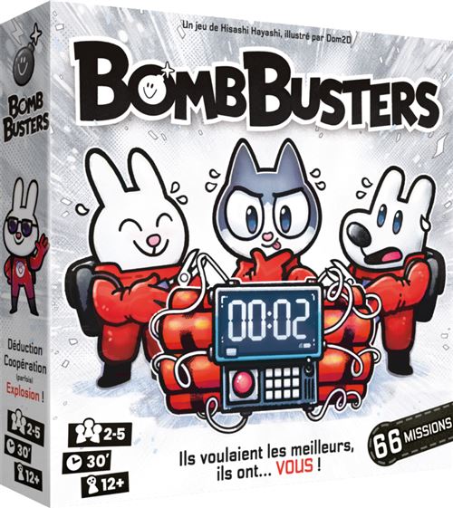 Jeu D'Ambiance Asmodee Bomb Busters – Coopératif 2 à 5 Joueurs - vue 3