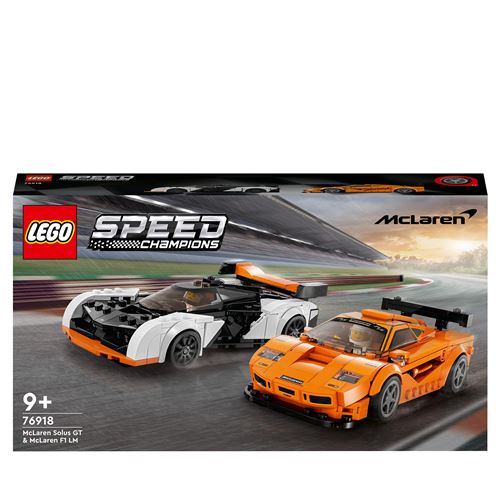 LEGO® Speed Champions 76918 McLaren Solus GT et McLaren F1 LM