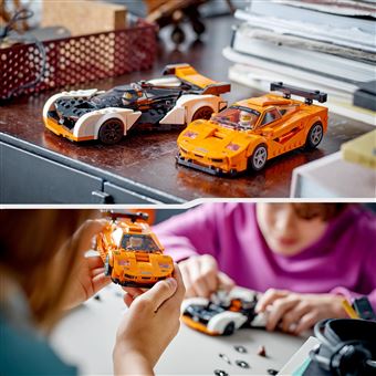 LEGO® Speed Champions 76918 McLaren Solus GT et McLaren F1 LM