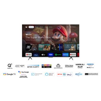 TV LED Tcl 75C69B 190 cm 4K UHD 2024 Aluminium brossé