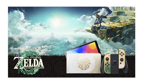 Console Nintendo Switch Modèle OLED Edition The Legend of Zelda : Tears of the Kingdom - 3