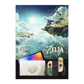 Console Nintendo Switch Modèle OLED Edition The Legend of Zelda : Tears of the Kingdom