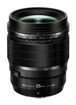 Objectif à Focale fixe Om System M.Zuiko Digital ED 25 mm F1.2 Pro Noir pour Monture Standard Micro 4/3
