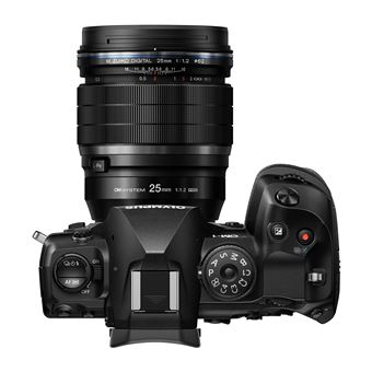 Objectif à Focale fixe Om System M.Zuiko Digital ED 25 mm F1.2 Pro Noir pour Monture Standard Micro 4/3