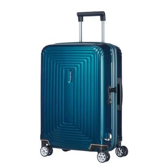 Valise cabine extensible Samsonite Neopulse Spinner 55 cm Taille S 4 roues Bleu - 1