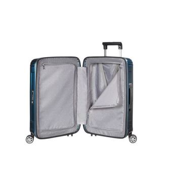 Valise cabine extensible Samsonite Neopulse Spinner 55 cm Taille S 4 roues Bleu