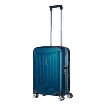 Valise cabine extensible Samsonite Neopulse Spinner 55 cm Taille S 4 roues Bleu