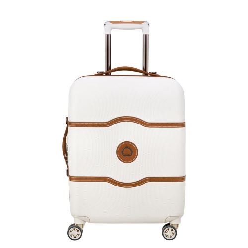 Valise cabine Delsey Chatelet Air 55 cm Taille S 4 roues Blanc
