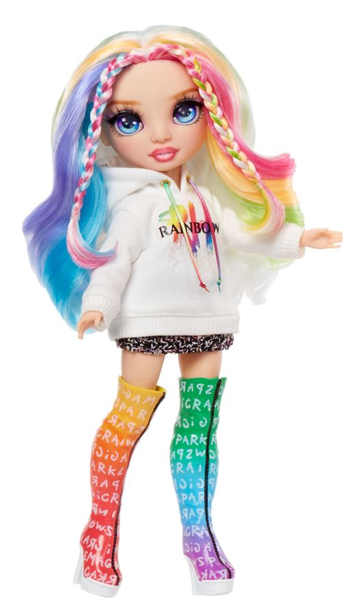 Poupée Rainbow High Garde robe arc en ciel avec mannequin Amaya