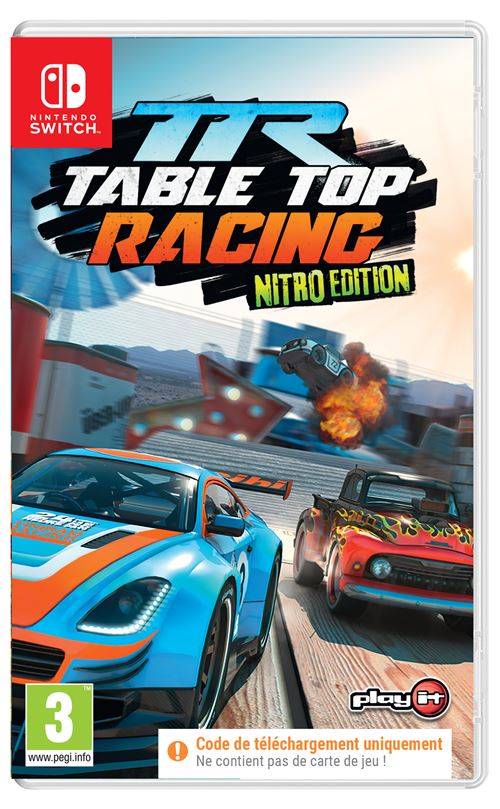 Tabletop Racing Code in the box Nintendo Switch