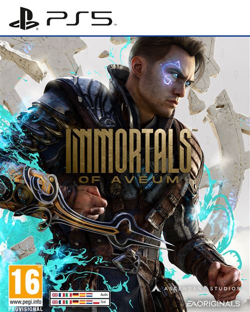 Pochette avant du jeu Immortals of Aveum PS5