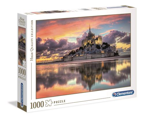 Puzzle 1000 Pièces Clementoni High Quality Mont Saint-Michel