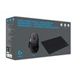 Souris Gaming filaire Logitech G502 X Noir + Tapis de souris G240