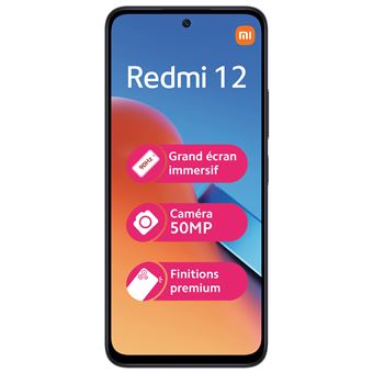 LDU REDMI 12 4G NOIR