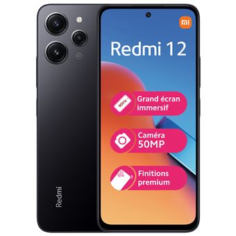 LDU REDMI 12 4G NOIR