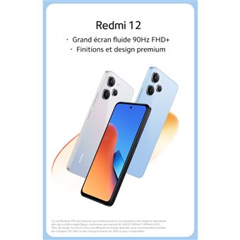 LDU REDMI 12 4G NOIR