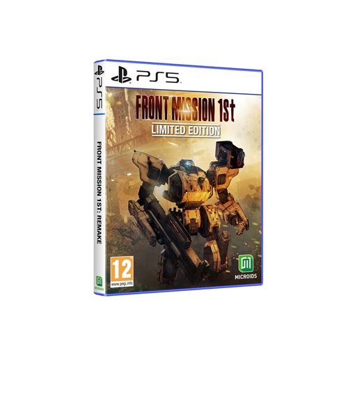 Front Mission 1st Remake Limited Edition PS5 – Neuf Sous Blister – Avec Lithographies Et Lenticulaire