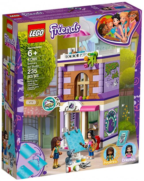 LEGO® Friends 41365 L'atelier d'artiste d'Emma