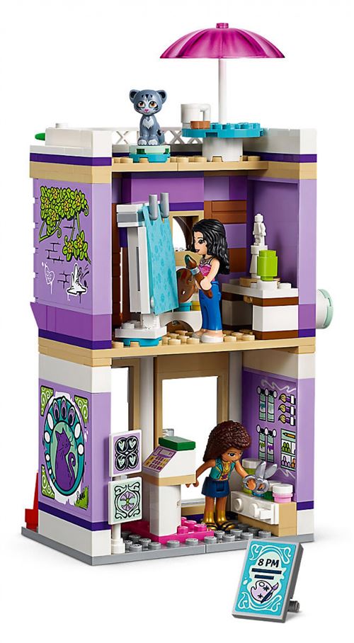 LEGO® Friends 41365 L'atelier d'artiste d'Emma Lego fnac Belgique