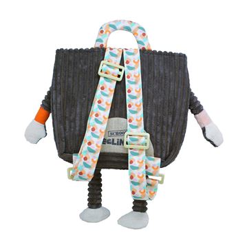 Doudou Globe Trotoys Les Déglingos Sac à dos Kézakos le Ouistiti