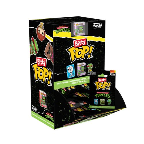 Figurine Funko Bitty Pop! Singles Teenage Mutant Ninja Turtles in PDQ Modèle aléatoire