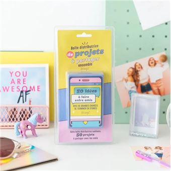 Boîte distributrice Mr. Wonderful Idées entre amis