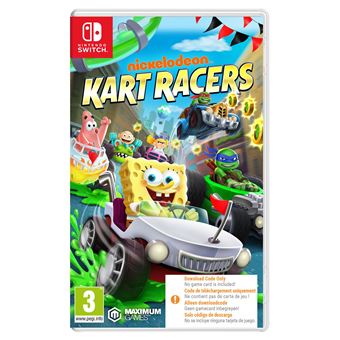 Nickelodeon Kart Racers Nintendo SWITCH (Code de téléchargement)