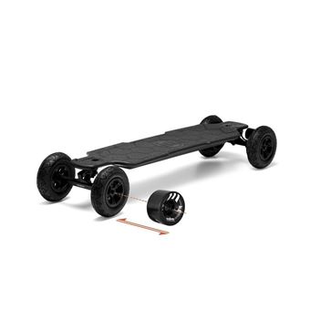 Skateboard électrique Evolve Skateboards GTR Carbon 2&1 3000 W Noir