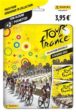 Jeu de cartes Panini Tour de France 2022 album 2 pochettes