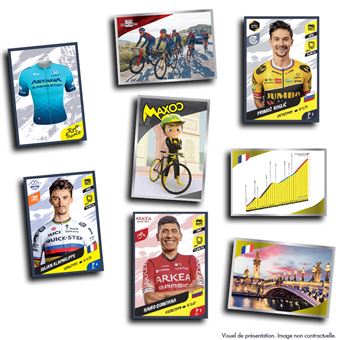 Jeu de cartes Panini Tour de France 2022 album 2 pochettes