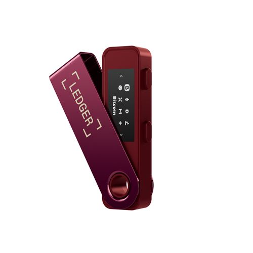 Cryptowallet Ledger Nano S Plus™ Magenta Carminé