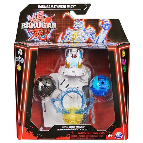 Bakugan Multicolore Figurine Starter Pack Modèle Aléatoire