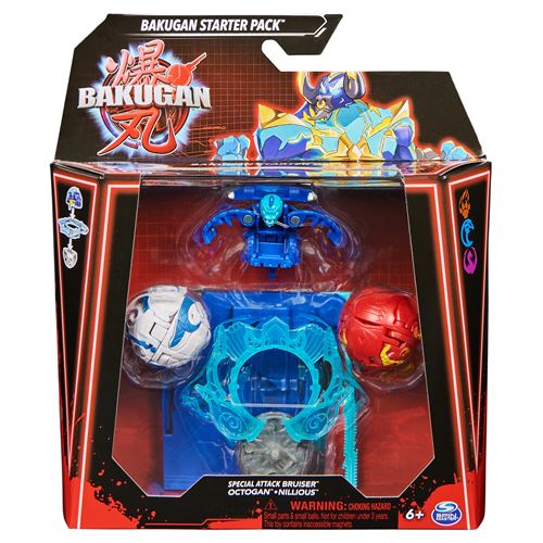 Bakugan - starter pack, comme a l'ecole - rentree scolaire