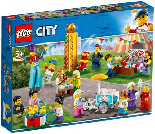 LEGO® City 60234 Ensemble de figurines La fête foraine
