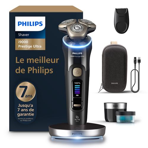 Rasoir Électrique Philips Xp9400/31 Serie I9000 Prestige 100 % Étanche Avec Skin Iq