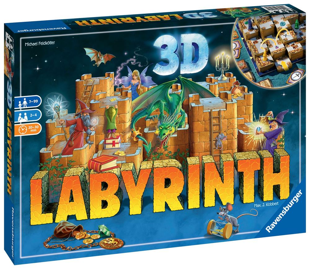 Labyrinthe - Jeu Ravensburger - jouets rétro jeux de société figurines et  objets vintage