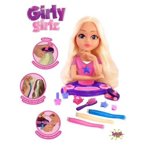 Nouvelle tête à coiffer Eva Splash Toys