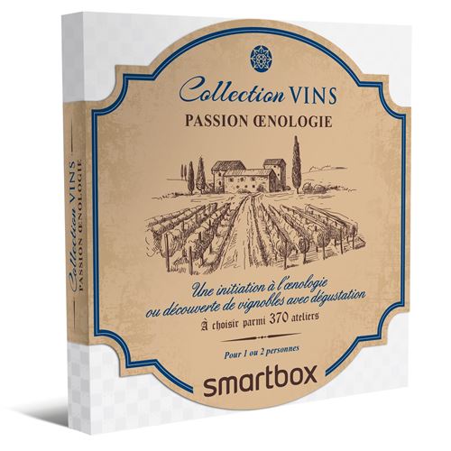 Coffret cadeau SmartBox Passion œnologie