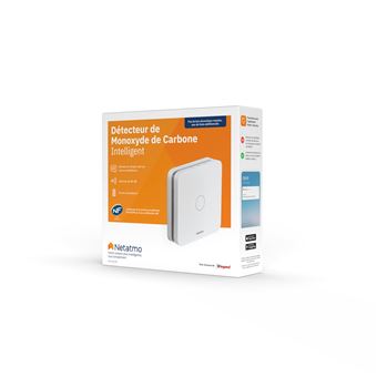 Détecteur de Monoxyde de Carbone Intelligent Netatmo NCO-FR Blanc