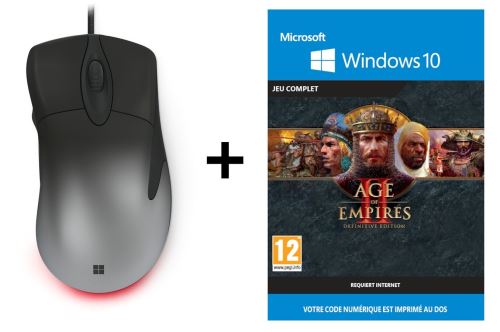 Souris Microsoft Intellimouse Pro + Age of Empires 2 Definitive Edition