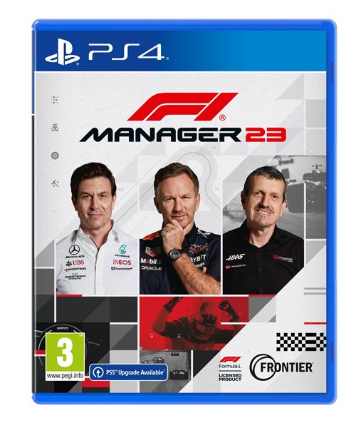 Pochette avant du jeu F1 Manager 2023 PS4