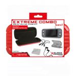 Pack accessoires Extreme 6-en-1 Noir pour Nintendo Switch