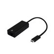 Adaptateur USB Type C vers Ethernet RJ-45 Temium Noir