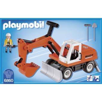 playmobil tractopelle