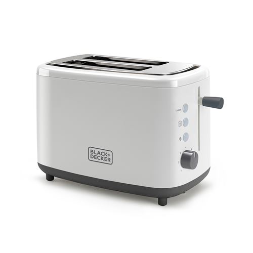Grille-pain Black + Decker BXTO820E Blanc Gris
